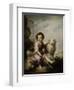 The Good Shepherd, Ca. 1660, Spanish School-Bartolome Esteban Murillo-Framed Giclee Print