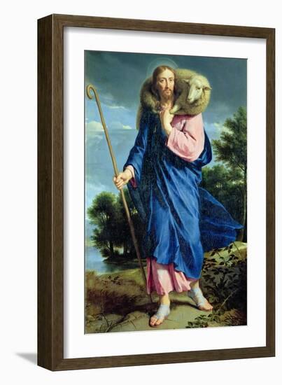 The Good Shepherd, circa 1650-60-Philippe De Champaigne-Framed Giclee Print