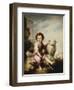 The Good Shepherd, circa 1650-Bartolome Esteban Murillo-Framed Premium Giclee Print