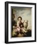 The Good Shepherd, circa 1650-Bartolome Esteban Murillo-Framed Premium Giclee Print