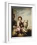 The Good Shepherd, circa 1650-Bartolome Esteban Murillo-Framed Premium Giclee Print