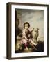 The Good Shepherd, circa 1650-Bartolome Esteban Murillo-Framed Giclee Print