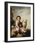 The Good Shepherd, circa 1650-Bartolome Esteban Murillo-Framed Giclee Print