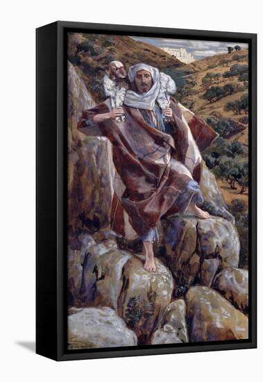 The Good Shepherd, Illustration for 'The Life of Christ', C.1886-94-James Tissot-Framed Stretched Canvas