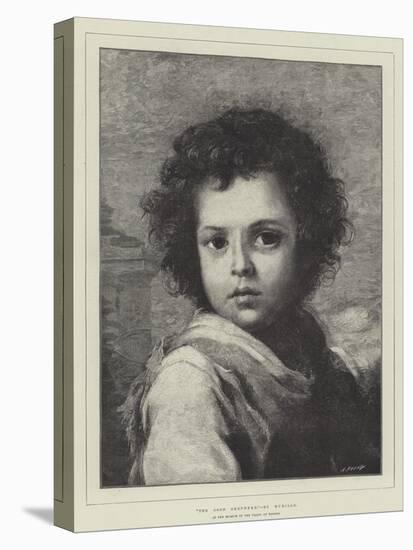 The Good Shepherd, in the Museum of the Prado at Madrid-Bartolome Esteban Murillo-Stretched Canvas