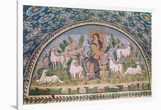 The Good Shepherd, Lunette from Above the Entrance-null-Framed Giclee Print