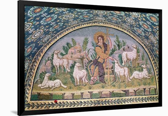 The Good Shepherd, Lunette from Above the Entrance-null-Framed Giclee Print