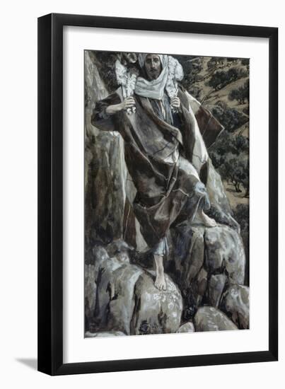 The Good Shepherd-James Tissot-Framed Giclee Print