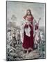 The Good Shepherd-Bernhard Plockhorst-Mounted Giclee Print
