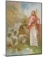 The Good Shepherd-null-Mounted Giclee Print