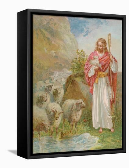 The Good Shepherd-null-Framed Stretched Canvas