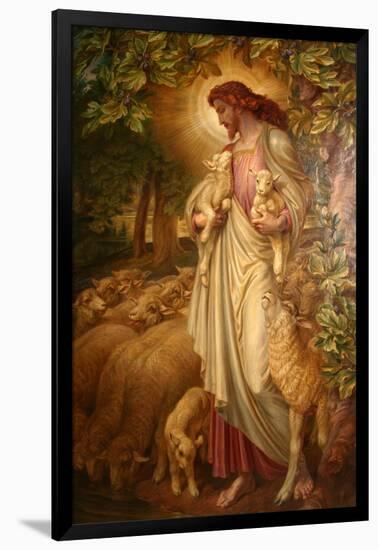 The Good Shepherd-Frederick James Shields-Framed Giclee Print