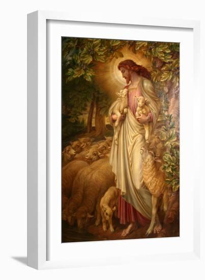 The Good Shepherd-Frederick James Shields-Framed Giclee Print