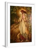 The Good Shepherd-Frederick James Shields-Framed Giclee Print