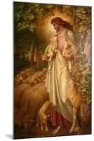 The Good Shepherd-Frederick James Shields-Mounted Giclee Print