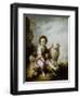 The Good Shepherd-Bartolome Esteban Murillo-Framed Giclee Print