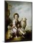 The Good Shepherd-Bartolome Esteban Murillo-Mounted Giclee Print
