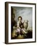 The Good Shepherd-Bartolome Esteban Murillo-Framed Giclee Print