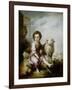 The Good Shepherd-Bartolome Esteban Murillo-Framed Giclee Print