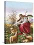 The Good Shepherd-English-Stretched Canvas