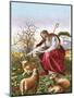 The Good Shepherd-English-Mounted Giclee Print