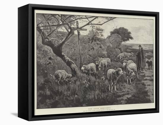 The Good Shepherd-null-Framed Stretched Canvas