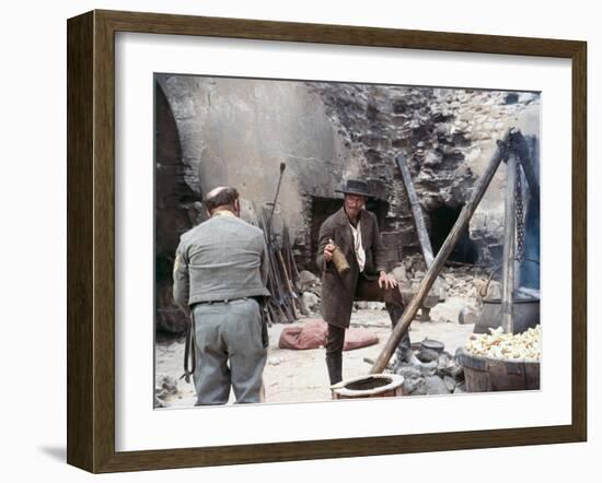 THE GOOD, THE BAD AND THE UGLY, 1966 directed by SERGIO LEONE Lee Van Cleef (photo)-null-Framed Photo