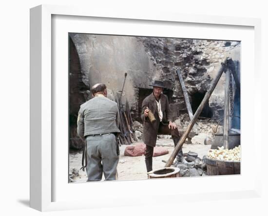 THE GOOD, THE BAD AND THE UGLY, 1966 directed by SERGIO LEONE Lee Van Cleef (photo)-null-Framed Photo