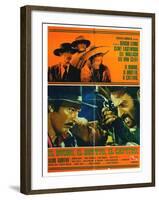 The Good, The Bad and The Ugly, Italian Movie Poster, 1966-null-Framed Art Print