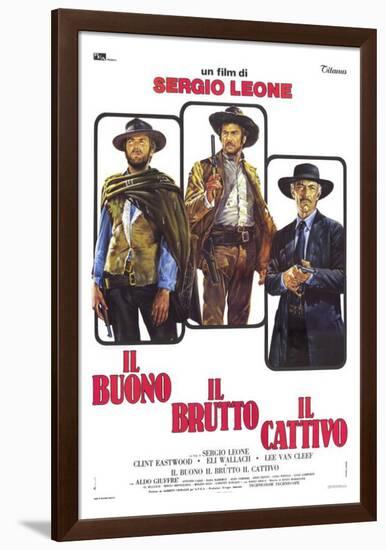 The Good, The Bad and The Ugly - Italian Style-null-Framed Poster