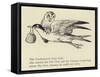 The Goodnatured Grey Gull-Edward Lear-Framed Stretched Canvas