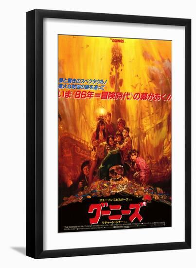 THE GOONIES [1985], directed by RICHARD DONNER.-null-Framed Photographic Print