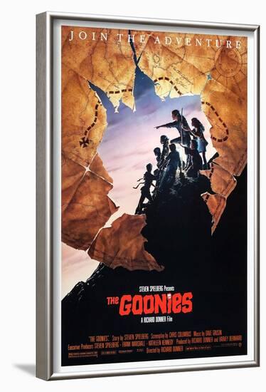 THE GOONIES [1985], directed by RICHARD DONNER.-null-Framed Giclee Print