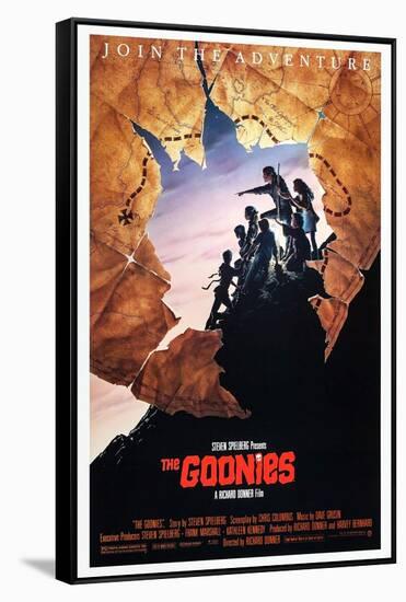 THE GOONIES [1985], directed by RICHARD DONNER.-null-Framed Stretched Canvas