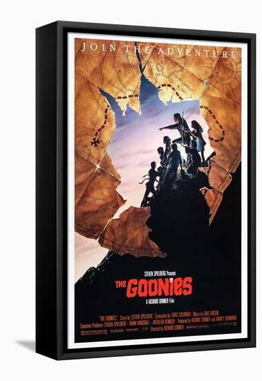 THE GOONIES [1985], directed by RICHARD DONNER.-null-Framed Stretched Canvas