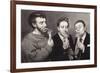 The Goons: Spike Milligan, Peter Sellers, Harry Secombe-Pat Nicolle-Framed Giclee Print