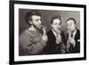 The Goons: Spike Milligan, Peter Sellers, Harry Secombe-Pat Nicolle-Framed Giclee Print