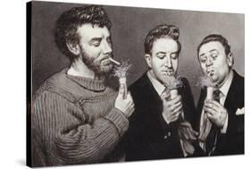 The Goons: Spike Milligan, Peter Sellers, Harry Secombe-Pat Nicolle-Stretched Canvas