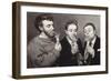 The Goons: Spike Milligan, Peter Sellers, Harry Secombe-Pat Nicolle-Framed Premium Giclee Print