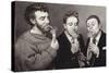 The Goons: Spike Milligan, Peter Sellers, Harry Secombe-Pat Nicolle-Stretched Canvas