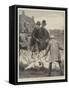 The Goose Club Committee-Alfred Edward Emslie-Framed Stretched Canvas