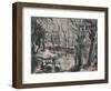 'The Goose Girl', c.1870s, (1946)-Camille Pissarro-Framed Giclee Print