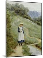 The Goose-Girl-Helen Allingham-Mounted Giclee Print