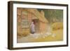 The Goose Girl-Arthur Claude Strachan-Framed Giclee Print