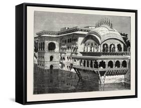 The Gopal Bhowan in the Palace of Digh, India-null-Framed Stretched Canvas