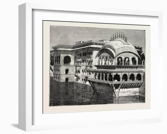 The Gopal Bhowan in the Palace of Digh, India-null-Framed Giclee Print