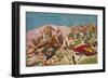 'The Gordon Highlanders. How Piper Findlater won the V.C. at Dargai', 1897, (1939)-Unknown-Framed Premium Giclee Print