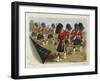 The Gordon Highlanders-Richard Simkin-Framed Giclee Print