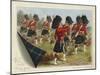 The Gordon Highlanders-Richard Simkin-Mounted Giclee Print