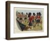 The Gordon Highlanders-Richard Simkin-Framed Giclee Print